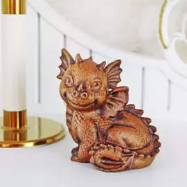 Набор статуэток из бука "Дракончики" 3шт, в подарочной коробке