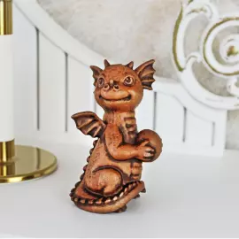 Набор статуэток из бука "Дракончики" 3шт, в подарочной коробке