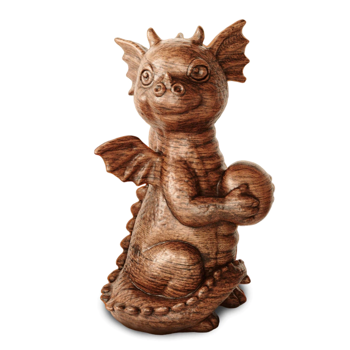 A set of beech figurines "Dragons" 3 pcs, in a gift box