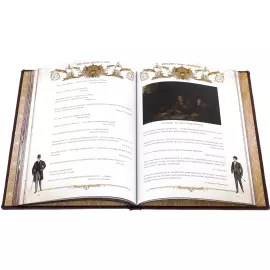 The leather-bound book "The Book of Power, Wealth and Success"