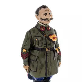 Porcelain statuette "Semyon Budyonny. The Civil War"