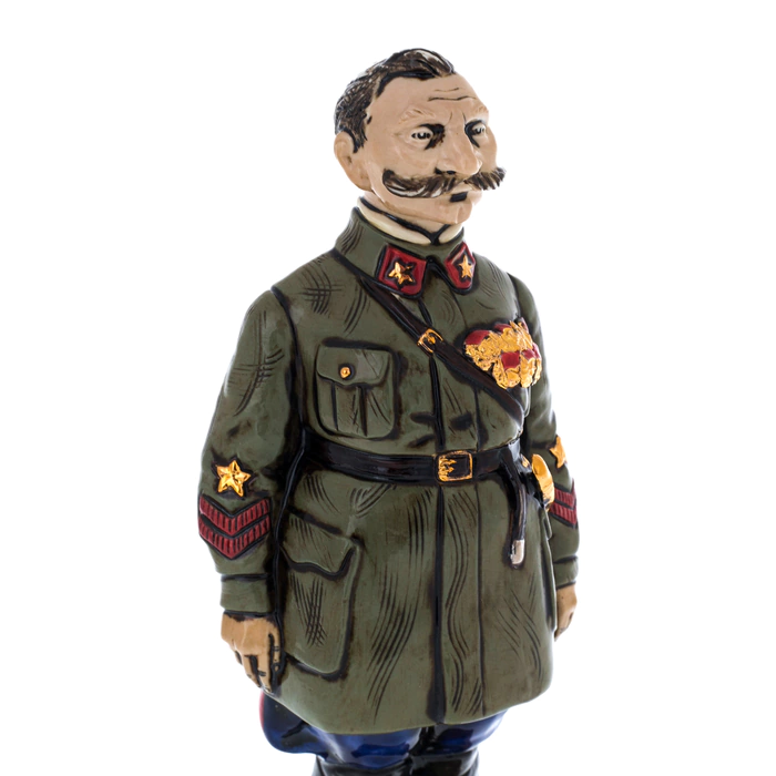 Porcelain statuette "Semyon Budyonny. The Civil War"