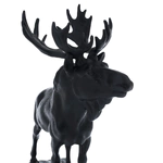 Cast iron statuette "Moose"