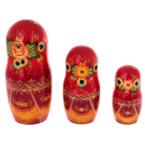 Matryoshka doll for 15 seats "Summer three" (31 cm)