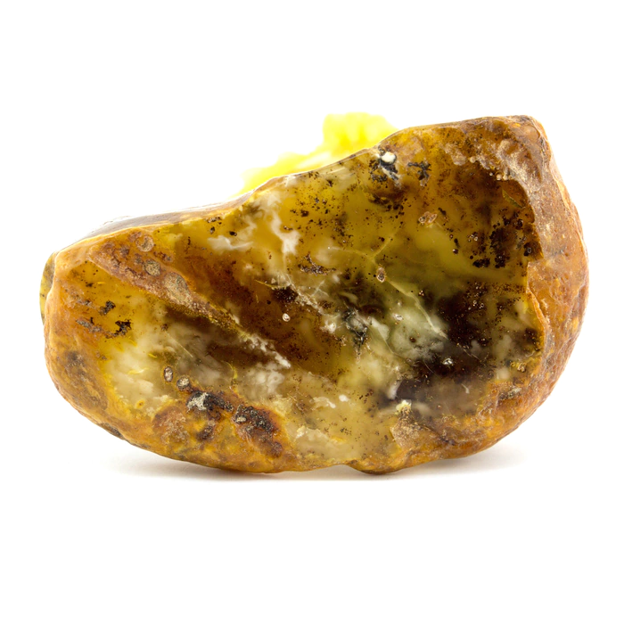Souvenir made of amber "Dragon on a stone"
