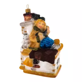 A set of Christmas tree toys "At the behest of the pike"