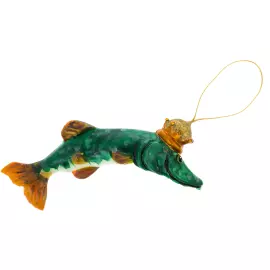 A set of Christmas tree toys "At the behest of the pike"