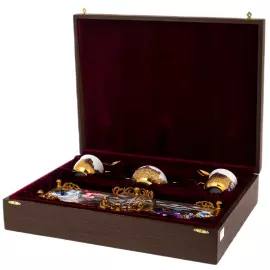 Набор кофейный "Колибри" на 2 персоны, Златоуст