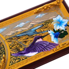 Набор кофейный "Колибри" на 2 персоны, Златоуст