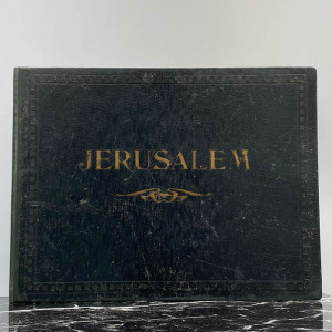 A view album of photographs of Jerusalem, the end of the XIX century