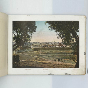 A view album of photographs of Jerusalem, the end of the XIX century