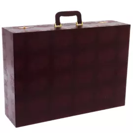 Serving set "Bouquet" with stained glass enamels, for 2 persons