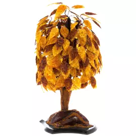 Amber souvenir "Tree of Happiness" 32 branches