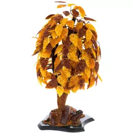 Amber souvenir "Tree of Happiness" 32 branches