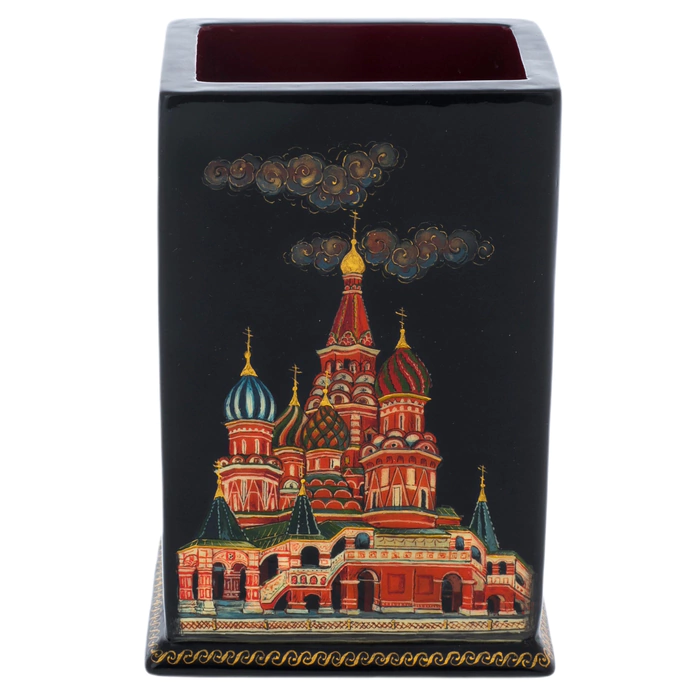 Pencil holder "Moscow" Gavrilov D., Palekh