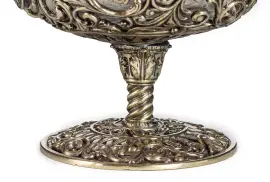 Набор бокалов для коньяка "Нефтяник" на 2 персоны, в кожаном футляре