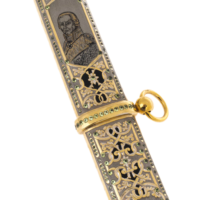 Officer's saber with hilt, Zlatoust