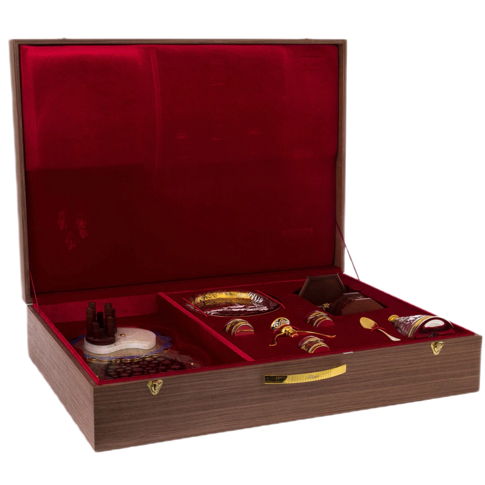Vodka set "Winter's Tale" for 3 persons
