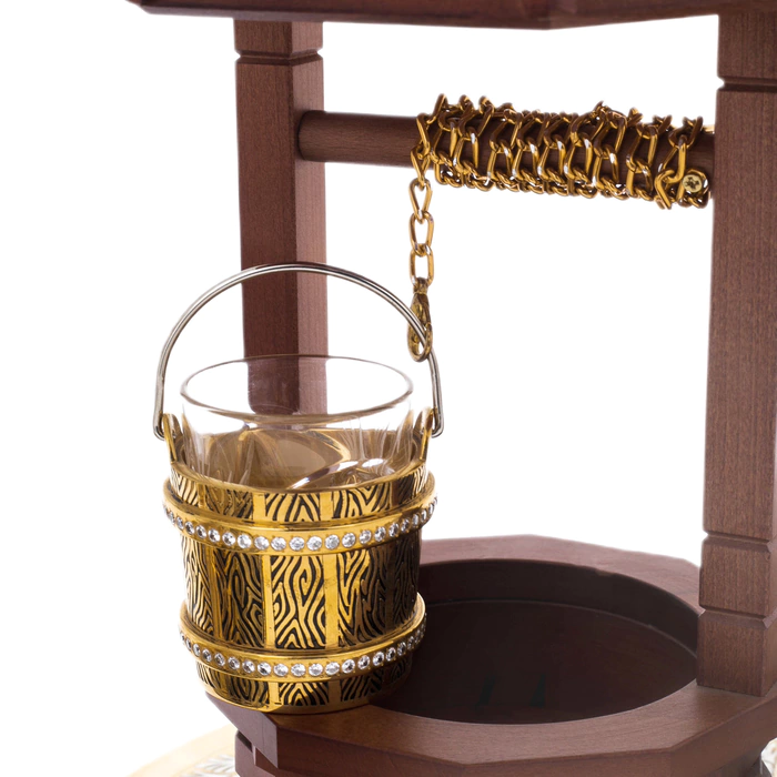Vodka set "Winter's Tale" for 3 persons