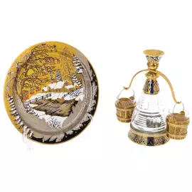 Набор для водки "Зимняя сказка" на 3 персоны