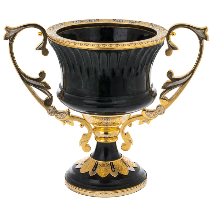 Jade vase "Abundance"