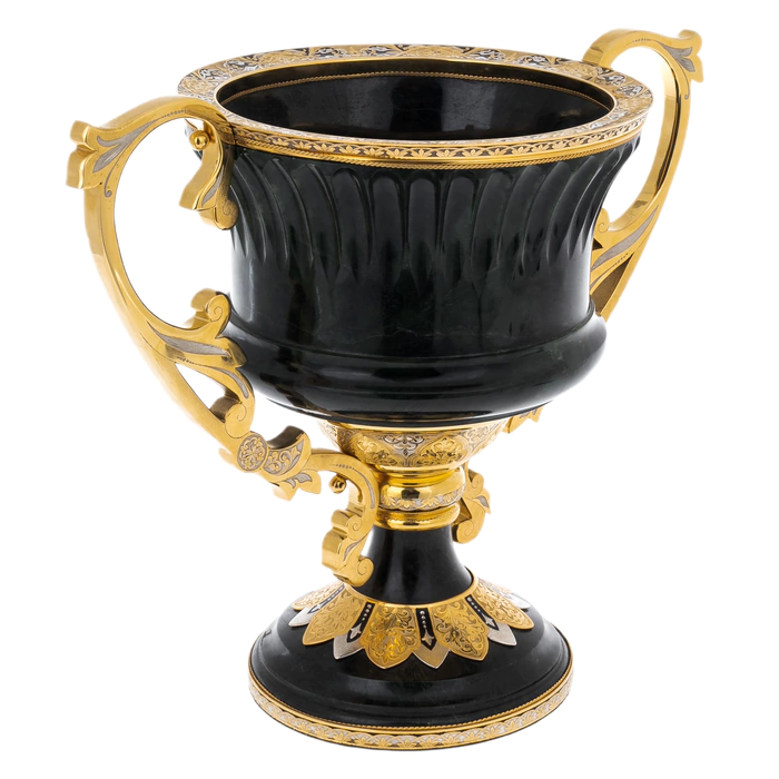 Jade vase "Abundance"