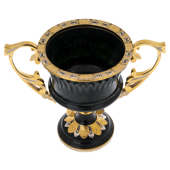 Jade vase "Abundance"