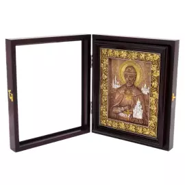 Икона "Дмитрий Донской" в киоте