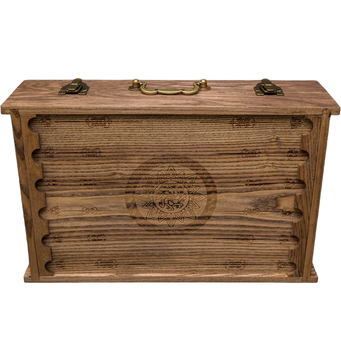 Picnic set with backgammon board "Rus"