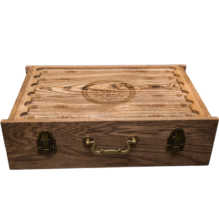 Picnic set with backgammon board "Rus"