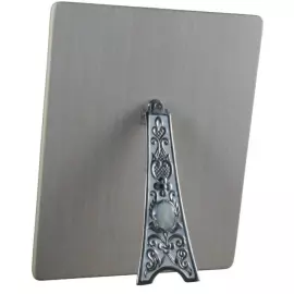 Mother-of-pearl icon "Guardian Angel" in a gold frame with embossing