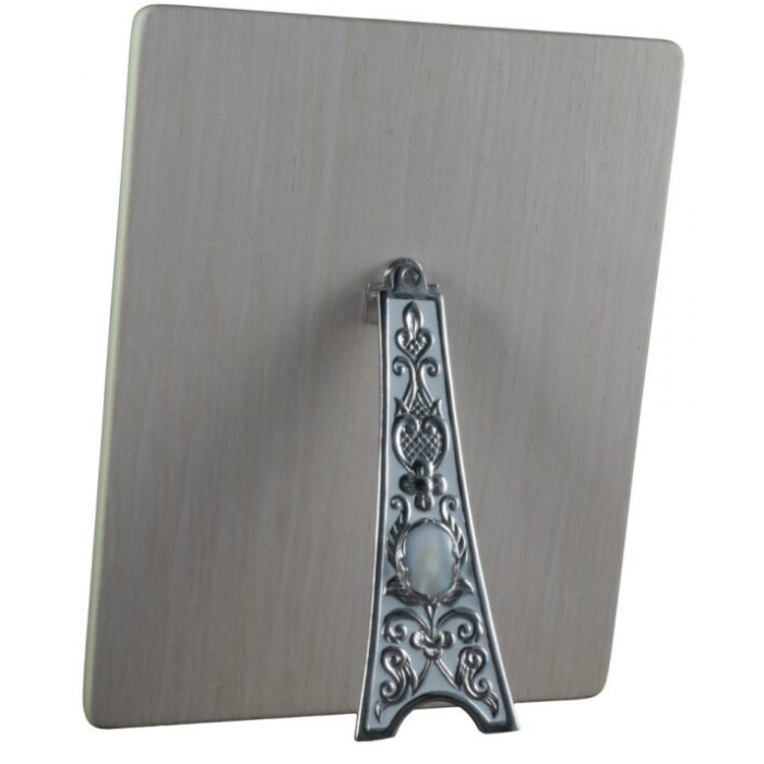 Mother-of-pearl icon "Our Lady of Vladimir" in a gold frame with embossing