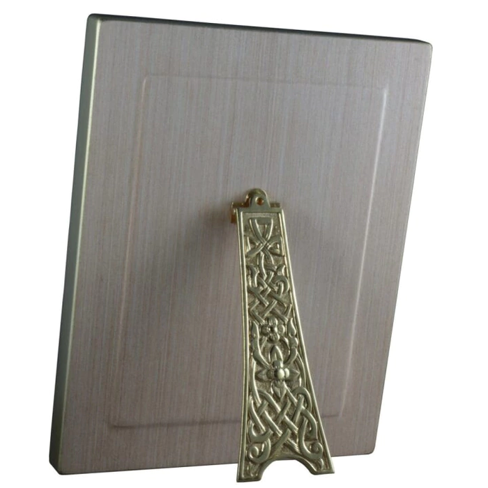 The icon "Alexy the man of God" with mother of pearl in a gold frame
