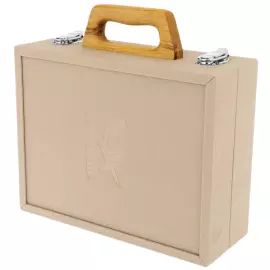 Шкатулка из карельской березы "Лето"