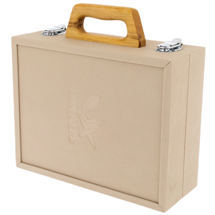 Karelian birch casket "Summer"