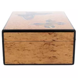 Шкатулка из карельской березы "Лето"