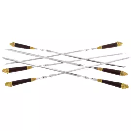 Набор шампуров "Оскал тигра" на 6 персон, в кейсе