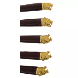 Набор шампуров "Оскал тигра" на 6 персон, в кейсе