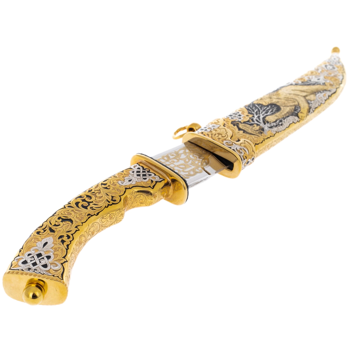 Souvenir knife "Bear", Zlatoust