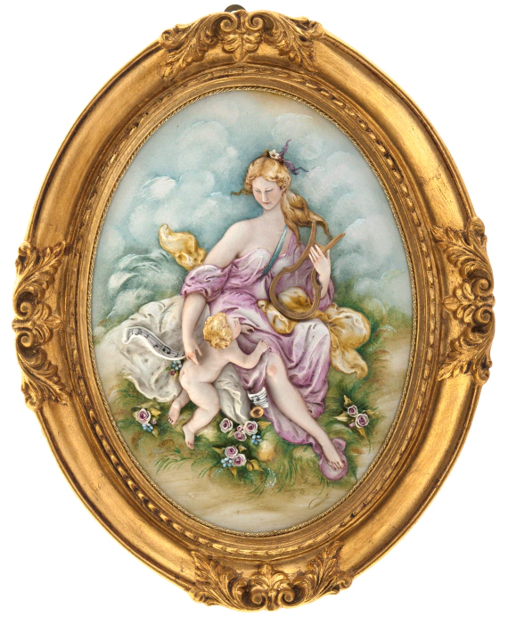 Bas-relief "Allegory to music"