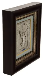 Икона "Ангел Хранитель" посеребренная Икона "Ангел Хранитель" посеребренная