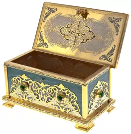 Ларец из камня "Резвый конь" Златоуст