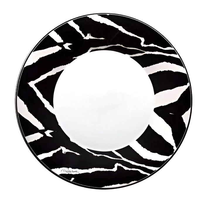 Deep plate "Zebra"