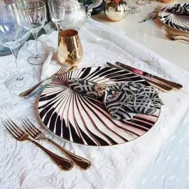 Тарелка для хлеба  "Tigress Gold"