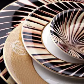 Тарелка для хлеба  "Tigress Gold"