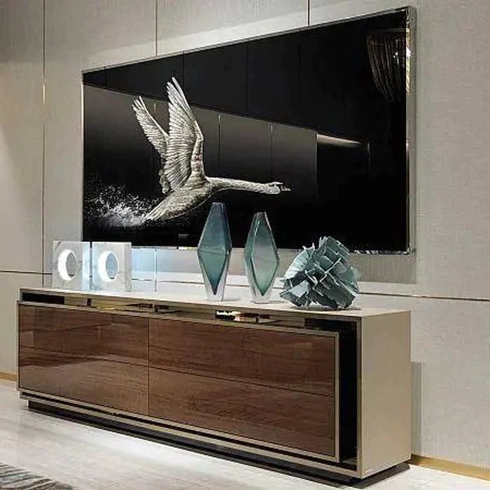 Decorative panel "Cigno/Swan"