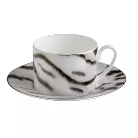 Чашка с блюдцем для чая "Tiger"