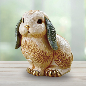 Ceramic figurine "Lop-eared rabbit"