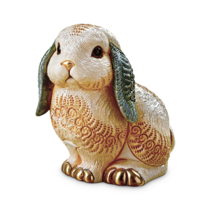 Ceramic figurine "Lop-eared rabbit"