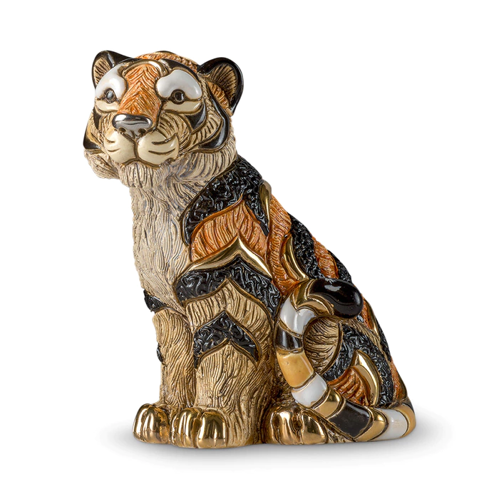 Ceramic figurine "Tiger Cub"